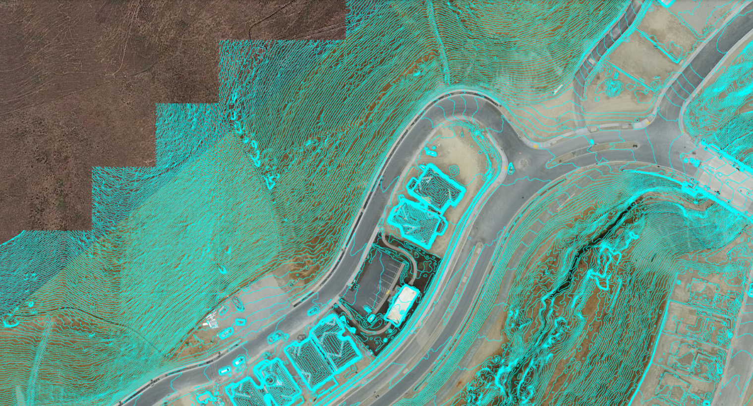Drone topographic survey drone